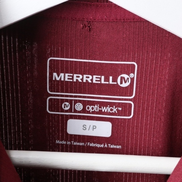 Merrell Opti-Wick Quarter Zip Pullover - Picture 8 of 9